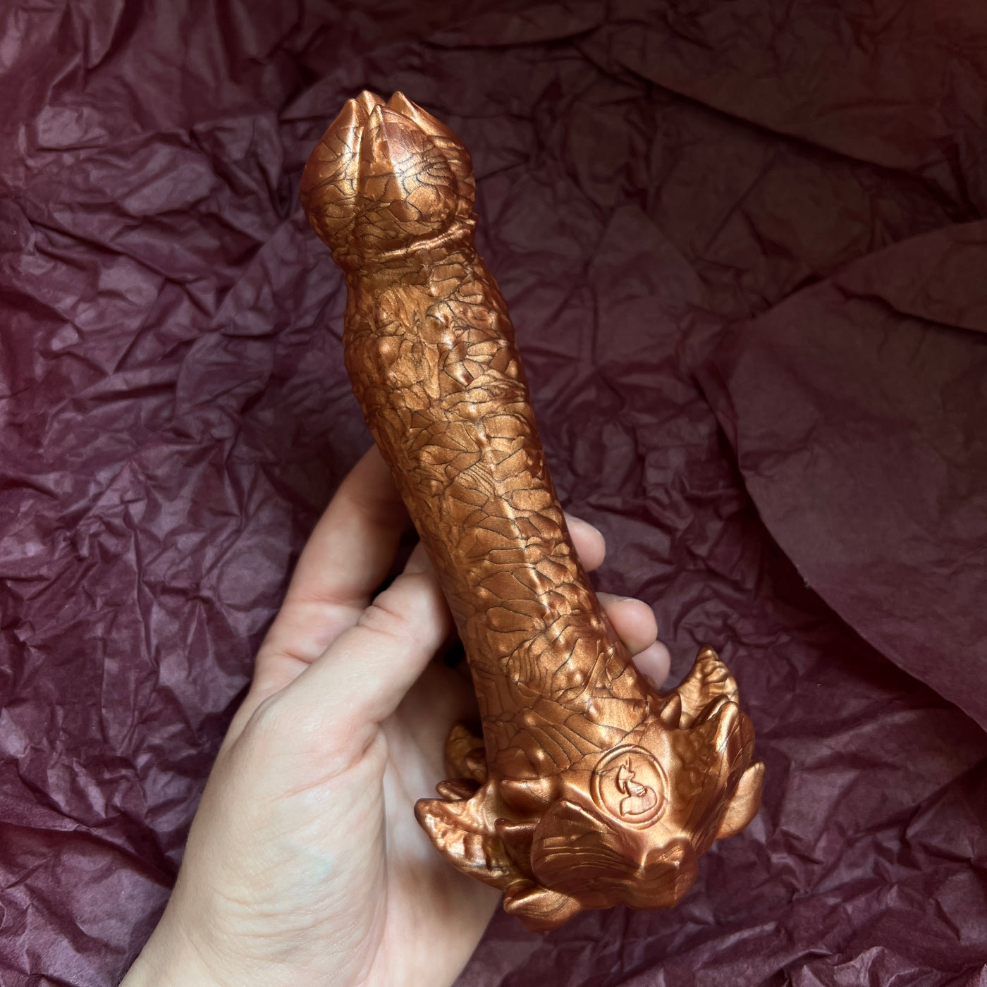 Nymf Antique Mechanism : Intense Copper Flower Dildo | Fera Daemon Nymf Antique Mechanism : Intense Copper Flower Dildo | Fera Daemon