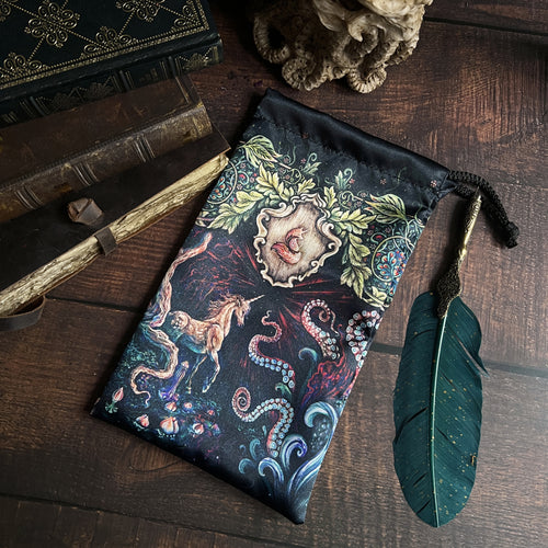 Fera Daemon Satin pouch