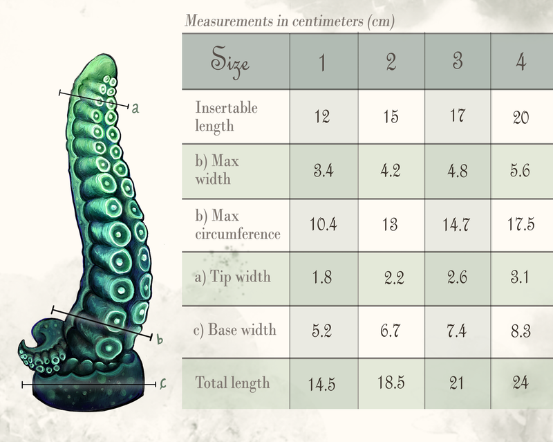 Rising Nea Size Guide