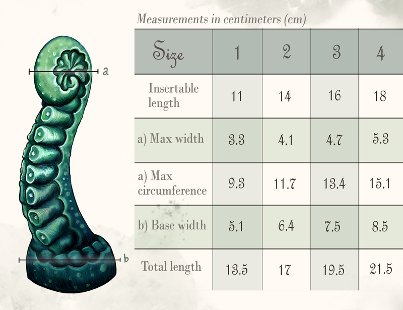 Coiled Nea Size Guide