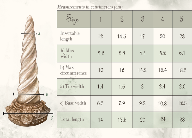 Fenra Terra Size Guide