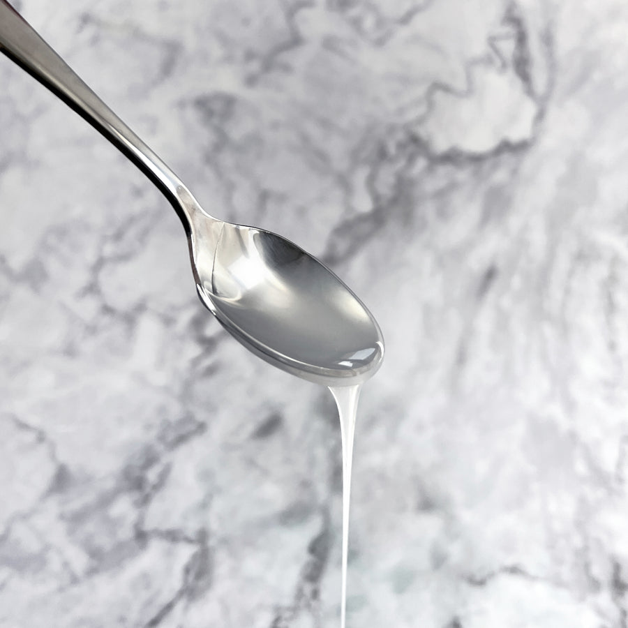 Silicone biocompatible translucide et visqueux