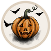 Logo for the halloween